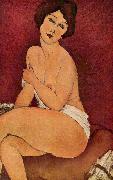 Amedeo Modigliani Nude Sitting on a Divan china oil painting artist
